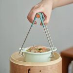 Kitchen Tongs, Bowls Clip Wear Resistant Bowls Plates Clip Lifter For Restaurants for Kitchen (1 Pc)-01 - Image 3