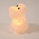 Dog Shape Crystal LED Night Light Lamp – Cute Glowing Animal Decorative Light (1 Pc) - Image 6