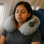 Premium Quality Inflatable Travel Neck Pillow (1 Pc) - Image 4