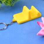 Plastic 2-in-1 Mobile Stand Keychain (1 Pc) - Image 3