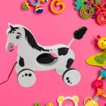 Hourse Pull Along Toddler Toy with Attractive Design - Image 3