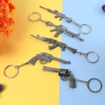 Mix Design Metal Gun Keychain With Case (1 Pc / Mix Design) - Image 7