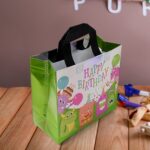 Birthday Gift Bag, Reusable Party Gift Bags (1 Pc / Mix Design) - Image 4