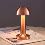 LED Lamp with Touch Control | Decorative Desk Lamp, Portable Metal LED Table Lamp - Image 3