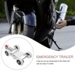 Heavy-Duty Motorcycle Front Wheel Parking Roller Stand (1 Pc) - Image 4