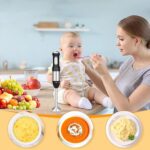 Stainless Steel Handheld Emulsion Blender With Four-blade Blade (1500W / 1 Pc) - Image 6