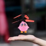 Electroplay Flying Bird RC Toy with LED & Remote Control – Pink Owl Design (1 Set) - Image 4