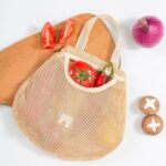 Reusable Mesh Grocery Bag with Handle (1 Pc) - Image 3