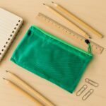 Zipper Mesh Pouch Multipurpose Travel Bag for Cosmetics Makeup Offices Supplies (25 x 16 cm) - Image 4