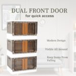 Plastic Folding Wardrobe Storage Organizer (1 Layer / 1 Pc) - Image 4