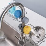 Soap, Sponge Holder, Stainless Steel Sink, Caddy Organizer (1 Pc) - Image 5