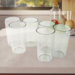 Apex Clear Plastic Tumbler / Glass Set – 6-Piece Unbreakable - Image 3