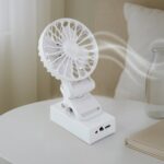 Rechargeable Mini Clip-On Desk Fan (1 Pc) - Image 4