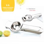 Apex Heavy Duty Stainless Steel Lemon Press Squeezer - Image 3