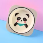 Eco-Friendly Panda-Themed Kids Dinnerware Set (5 Pc) - Image 7
