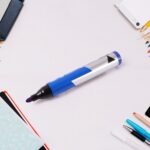 Premium Permanent Blue Marker Pen Set (6 Pcs Set) - Image 6