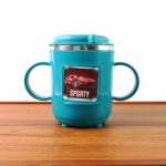 Kids Sporty Sipper Mug with Straw and Dual Handles Approx 300ml (1 Pc) - Image 4