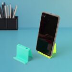 Multifunctional Plastic Mobile Phone Stand & Pen Holder (2 Pc & mix color) - Image 4