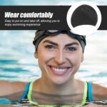 Premium Silicone Waterproof Swimming Cap (1 Pc) - Image 4