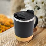 Insulated Coffee Mug with Spill-Proof Lid (Approx 350ML & 1 Pc) - Image 3