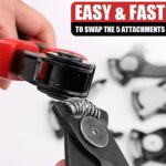 5 in 1 Wire Stripper Pliers Set, Soft Grip, Anti-Slip, Alloy Steel, Cutting, Gripping, Stripping - Image 7