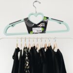 Plastic Clothes Hangers, Slim & Durable Space-Saving Hangers (3 Ps) - Image 4