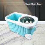 Apex Magic 360° Spin Mop Cleaning System with Stainless Steel Spinner - Image 3