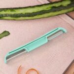 Double Side Potato Peeler Stainless Steel Peeler Cutter (1 Pc) - Image 3