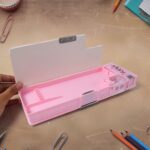 Magnetic Pencil Case / Compass Box With Sharpener (1 Pc) - Image 4