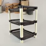 Apex Big Multi use Plastic Storage Rack – 3-Tier (1 Pc) - Image 4