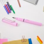 Pink 2-in-1 Everlasting Magic Pencil with Replaceable Eraser – Inkless, Reusable, Portable - Image 3