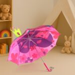 3D Kids Umbrella with Cartoon Print – Cute Waterproof Rain Umbrella (1 Pc) - Image 7