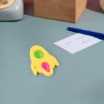 Rocket Shaped Dimple Keychain Toy (1 Pc) - Image 3