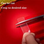 60-Piece (Approx) – Double-Sided Transparent Adhesive Stickers - Image 4