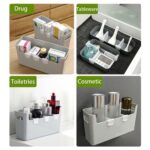 Plastic Storage Baskets Space allocator, Refrigerator Organizer Bins partition Clip (10 Pcs Set) - Image 7
