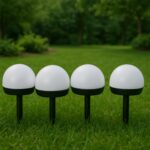 Dome Solar Garden Light Set (4 Pc) - Image 6