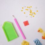 Cartoon Painting Keychain Craft Kit - Image 3