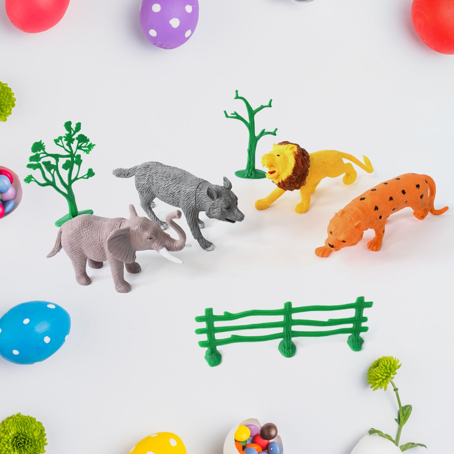 03_2191ce29-b044-4ae6-8f74-a9ae03512932 TTG Small Wild Animal Toy Set for Kids (Pack of 4 Animals) - Image 1