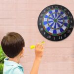 Magnetic Dart Board Game Set with 6 Soft-Tip Darts - Image 7