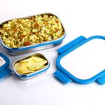 Apex Jerry Lunch Box Premium Stainless Steel Food Container (2 Pc / 700+200 ML Approx) - Image 6