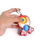 Themed Iron Man Shape Keychain Pop It Toy (1 Pc) - Image 6