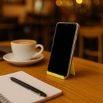 Multifunctional Plastic Mobile Phone Stand & Pen Holder (2 Pc & mix color) - Image 6