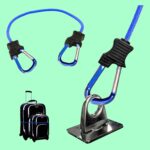 Carabiner Bungee Cords with Hook Tie Downs Luggage Strap Carrying Bag Secure (1 Pc / Mix Color) - Image 7