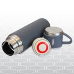 Stainless Steel Double Wall Insulated Flask Bottle With Cup (500ml Approx) - Image 4