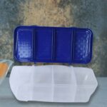 Kitchen Multipurpose Air-tight 4 Sections Storage Containers / Masala Box (1 Set) - Image 6