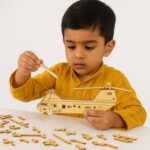 3D Wooden Aircraft Puzzle DIY Assembly Kit (Mix Design – 1 Set) - Image 10