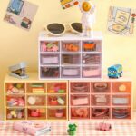 Plastic Compact Drawer Organizer for Jewellery (9 Compartment) - Image 4