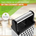Apex 5-in-1 Master Stainless Steel Multipurpose Slicer and Grater - Image 4