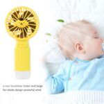 Cute Cartoon Handheld Fan with LED Light (1 Pc) - Image 6
