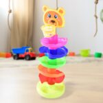 5 Layer Ball Drop and Roll Swirling Tower Educational Toy (1 Pc) - Image 8